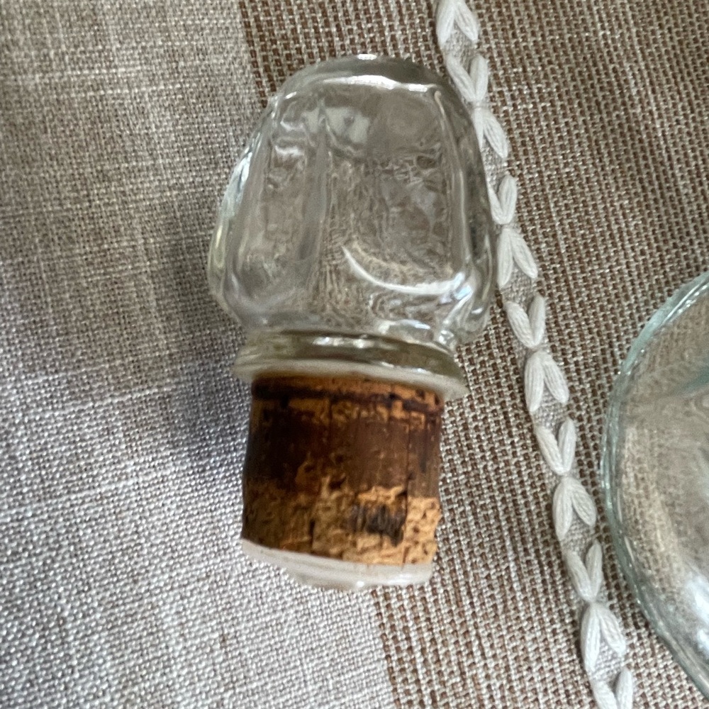 Vintage Jack Daniels Belle of Lincoln Etched Decanter 1.75 L Taster Signed Label - Picture 8 of 12